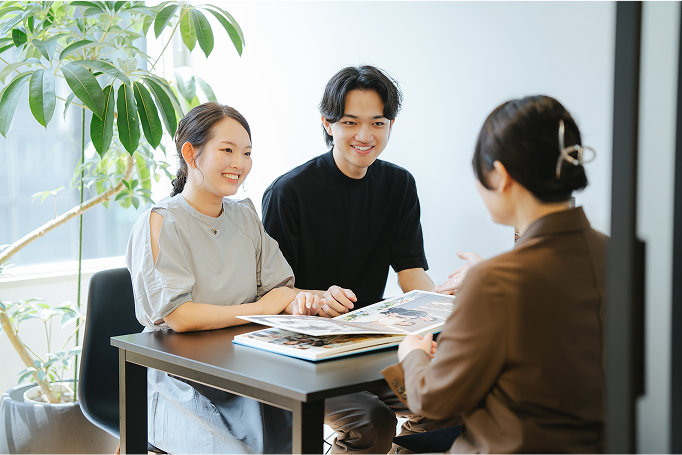 家族結婚式のプランニング経験があるプランナーが在籍